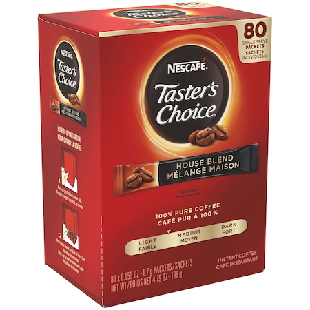 NESCAFE Nescafe Taster's Choice Stick Pack 4.79 oz., PK6 00028000157821